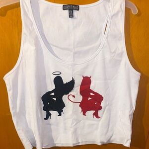 #CurrentMood Switching Sides Graphic tank